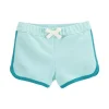 Carters - Shorts de algodão para bebê menina, azul