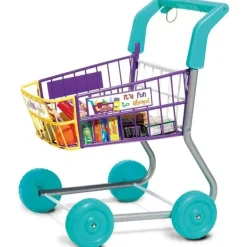 Casdon - carrinho de compras, brinquedo colorido para crianças a partir de 3 anos