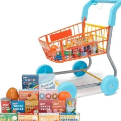 Casdon - carrinho de compras de brinquedo colorido para crianças a partir de 3 anos