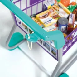 Casdon - carrinho de compras, brinquedo colorido para crianças a partir de 3 anos