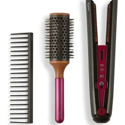 Casdon - conjunto de estilo Dyson Coral, ferro de cabelo
