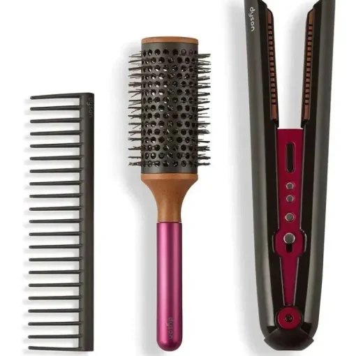 Casdon - conjunto de estilo Dyson Coral, ferro de cabelo
