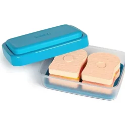 Casdon - Conjunto de preparação de almoço de brinquedo Joseph Joseph GoEat para crianças a partir de 2 anos, com comida cortável