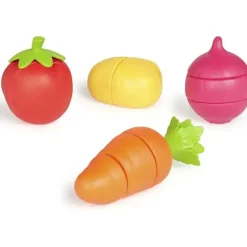 Casdon - Conjunto de tábua de cortar brinquedo Joseph Chop2Pot para crianças a partir de 3 anos, inclui comida cortável