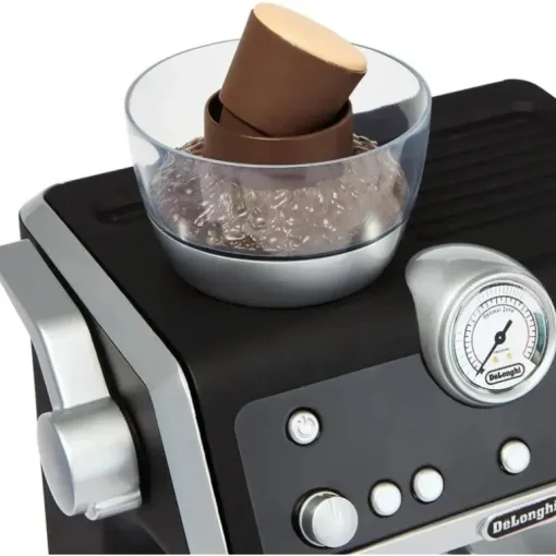 Casdon - Máquina de café Barista DeLonghi Toys com sons e revelação mágica de café, para crianças a partir de 3 anos