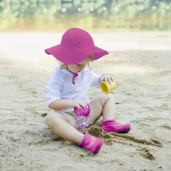 Chapéu de Proteção Solar Iplay Brim - Rosa Choque