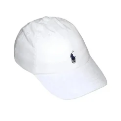 Chapéu Polo Branco Clássico Ralph Lauren para Bebê