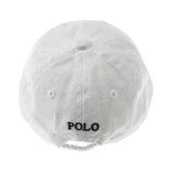Chapéu Polo Branco Clássico Ralph Lauren para Bebê