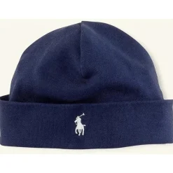 Chapéu Ralph Lauren Cotton Interlock, Marinha Francesa
