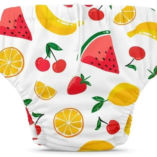 Charlie Banana - Fralda de banho reutilizável Banana Fiesta