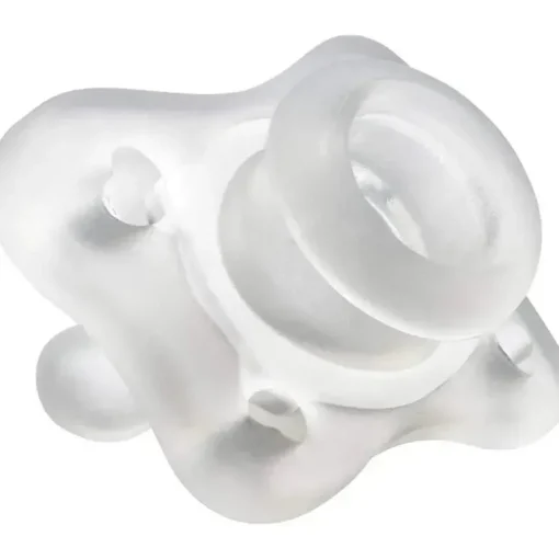 Chicco - 2 Pk Physioforma Silicone Mini Chupeta Ortodôntica Transparente, 0/2M