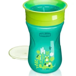 Chicco - 360° Spoutless Rim Trainer Sippy Cup 9M+ | Green