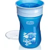 Chicco - 360° Spoutless Rim Trainer Sippy Cup 9M+ | Blue