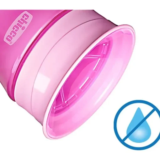 Chicco - 360° Spoutless Rim Trainer Sippy Cup 9M+ | Pink