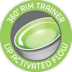 Chicco - 360° Spoutless Rim Trainer Sippy Cup 9M+ | Green