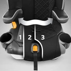 Chicco - Arnês Myfit Zip + Assento Automóvel Booster, Nightfall