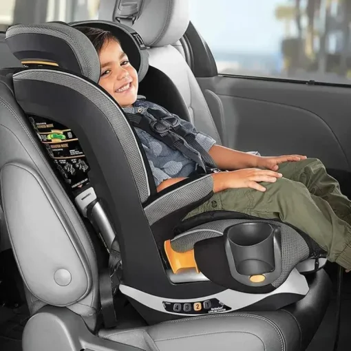 Chicco - Arnês Myfit Zip + Assento Automóvel Booster, Nightfall
