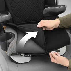 Chicco - Arnês Myfit Zip + Assento Automóvel Booster, Nightfall