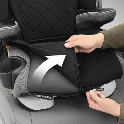 Chicco - Arnês Myfit Zip + Assento Automóvel Booster, Nightfall
