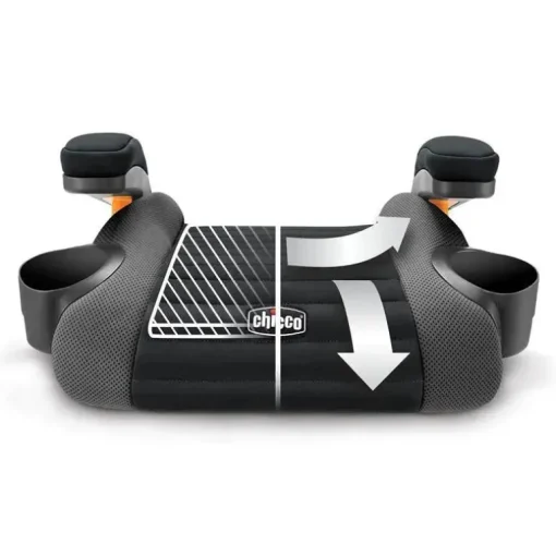 Chicco - Assento auto elevatório sem encosto GoFit, gota de chuva