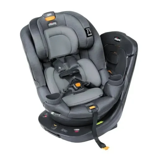 Chicco - Assento de carro conversível giratório Fit360 ClearTex, cinza Drift