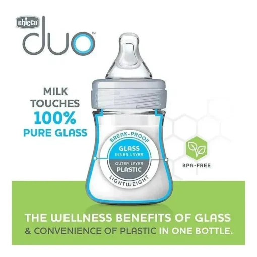 Chicco - Biberões Híbridos Duo 5Oz 2Pk