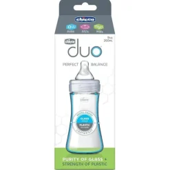 Chicco - Biberão Híbrido Duo 9Oz