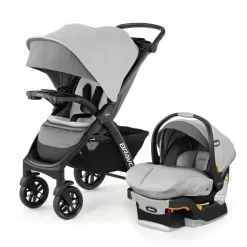 Chicco - Bravo LE Trio Travel System, Driftwood