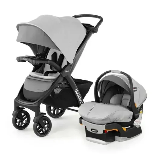 Chicco - Bravo LE Trio Travel System, Driftwood