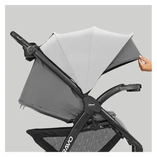 Chicco - Bravo LE Trio Travel System, Driftwood