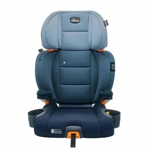Chicco - Cadeira auto elevatória Kidfit ClearTex Plus com encosto alto, azul marinho