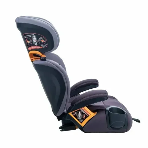 Chicco - Cadeira auto elevatória Kidfit ClearTex Plus com encosto alto, lilás