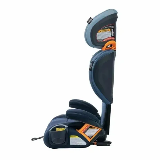 Chicco - Cadeira auto elevatória Kidfit ClearTex Plus com encosto alto, azul marinho