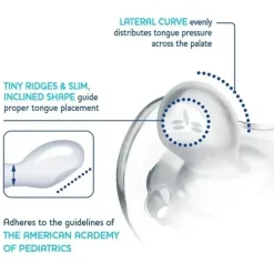 Chicco - Chupeta ortodôntica de silicone de peça única PhysioForma®, 0-6m, rosa claro, pacote com 4