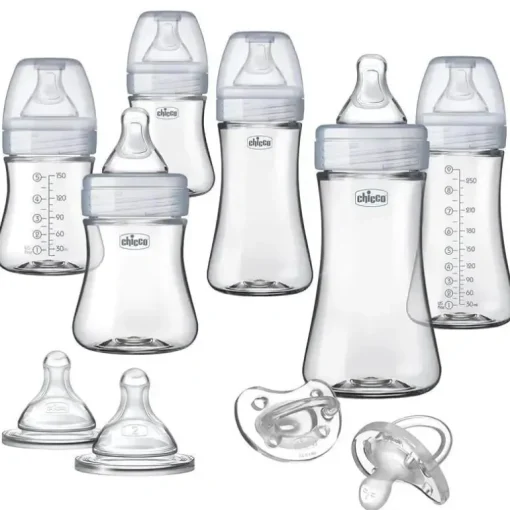 Chicco - Conjunto de mamadeira Duo Deluxe Híbrido
