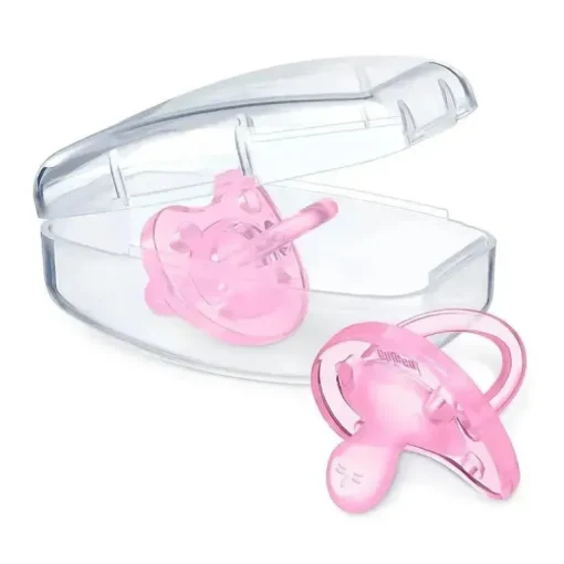 Chicco - Conjunto de mamadeira Duo para recém-nascidos, rosa