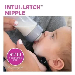 Chicco - Conjunto de mamadeira Duo para recém-nascidos, rosa