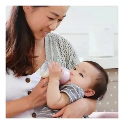 Chicco - Conjunto de mamadeira Duo para recém-nascidos, rosa