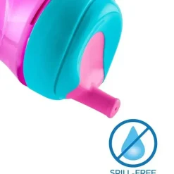 Chicco - Copo Treinador de Palha Natural Fit, Rosa/Roxo