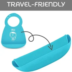 Chicco - Easy Start Silicone Feeding Gift Set 6M+ | Teal