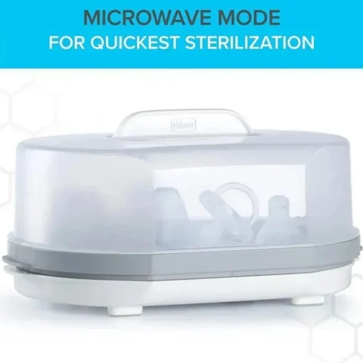 Chicco - Esterilizador a Vapor Sistema Modular 3 em 1