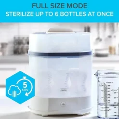 Chicco - Esterilizador a Vapor Sistema Modular 3 em 1