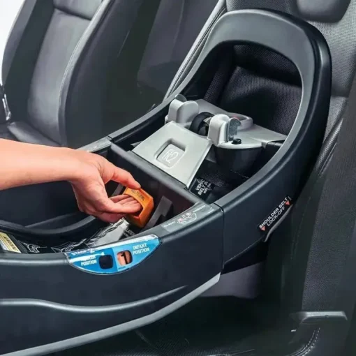 Chicco - Fit2 Adapt assento voltado para trás para bebês e crianças pequenas de 4 a 35 libras, brasa/preto