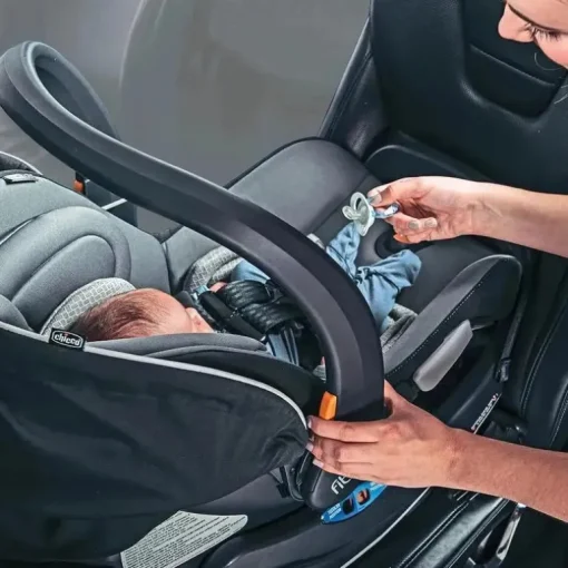 Chicco - Fit2 Adapt assento voltado para trás para bebês e crianças pequenas de 4 a 35 libras, brasa/preto