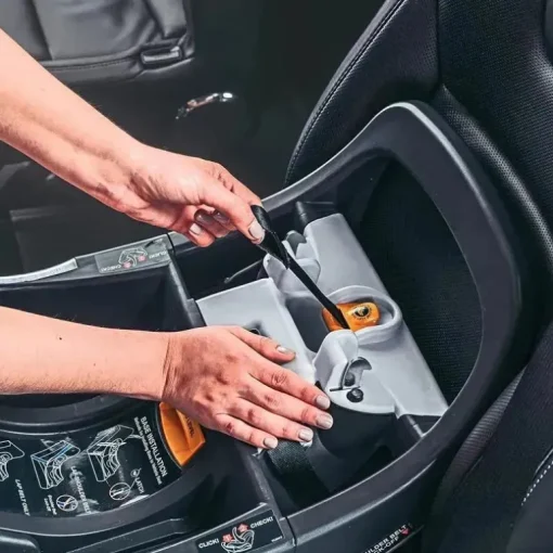 Chicco - Fit2 Adapt assento voltado para trás para bebês e crianças pequenas de 4 a 35 libras, brasa/preto