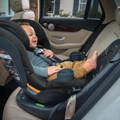 Chicco - Fit360 Cleartex Cadeira de carro giratória conversível, preta