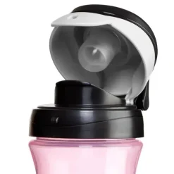Chicco - Garrafa de água de borda aberta My Tumbler com bico de fluxo livre, rosa, 2+ anos, 12 onças