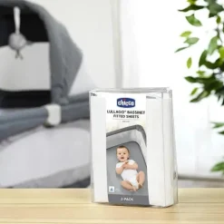 Chicco - Lençóis Lullago 2 unidades, Branco