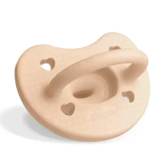 Chicco - PhysioForma Chupeta 100% Silicone Suave para Bebés dos 0 aos 6 meses Blush