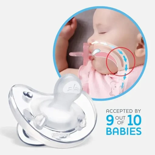 Chicco - Physioforma Luxe Pacifier 6-16M, Grey